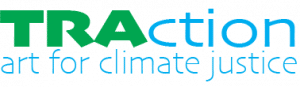 TRAction art for climate justice logo