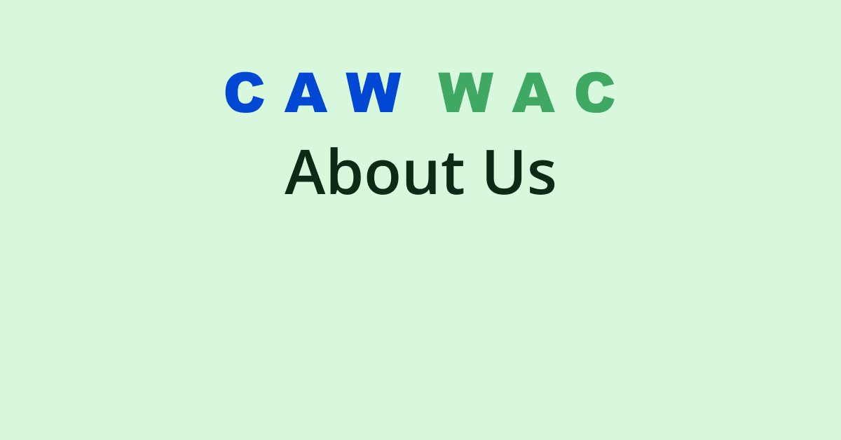 About Us - CAWS